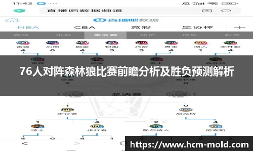 76人对阵森林狼比赛前瞻分析及胜负预测解析
